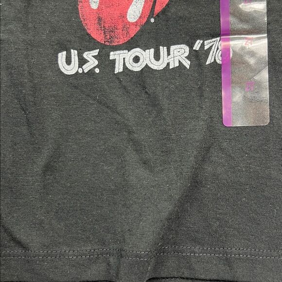 The Rolling Stones US Tour ‘78 Black t-shirt size 2T NWT - Picture 6 of 9